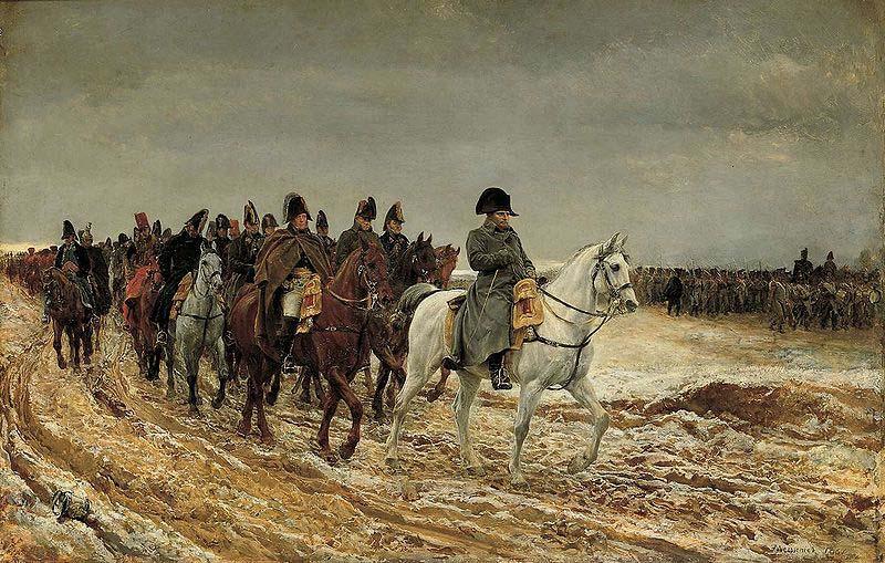 Jean-Louis-Ernest Meissonier Campagne de France oil painting image